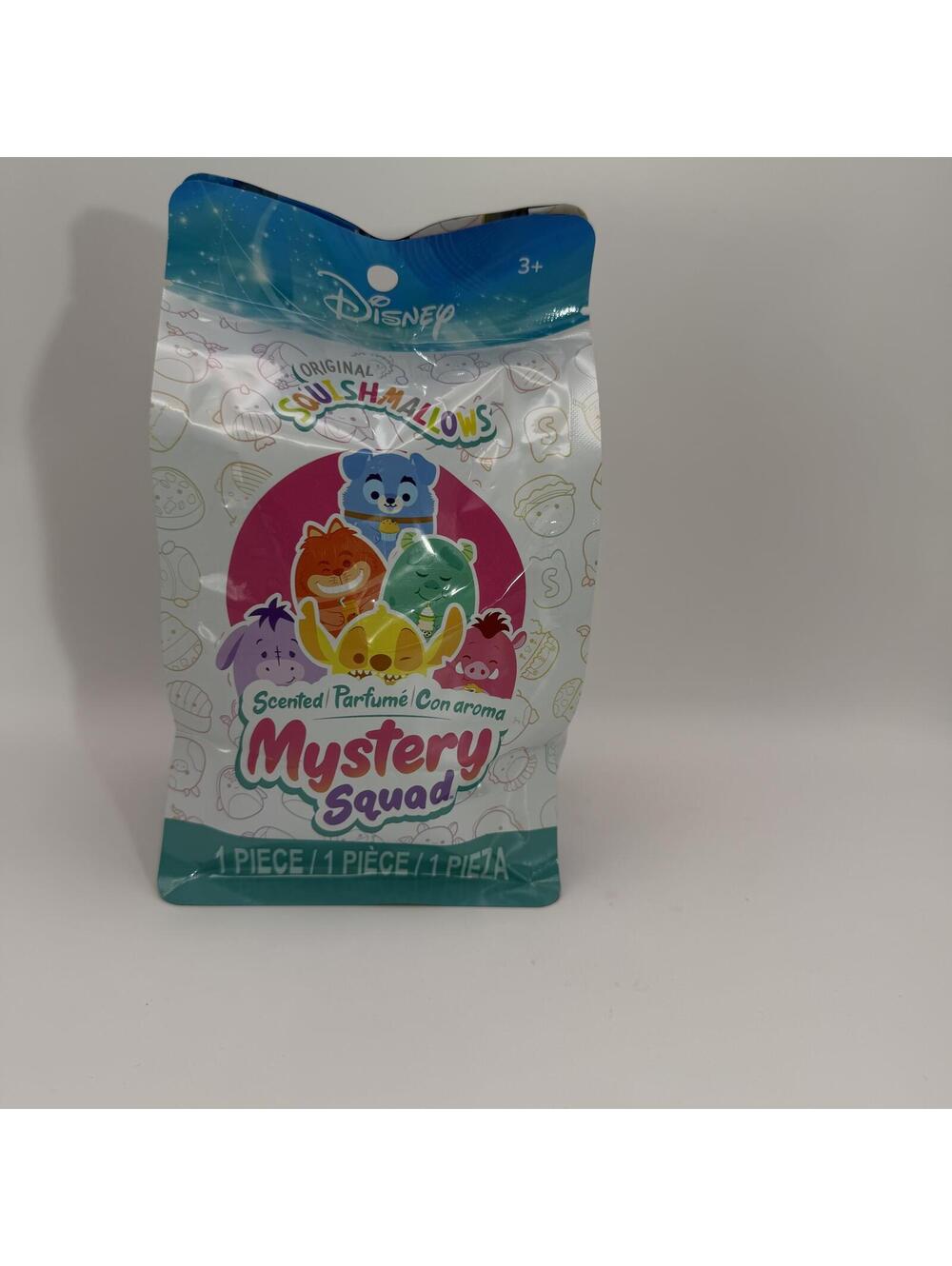 Disney Original Squishmallows Scented Mystery Squad Blind Bag Plush Toy NWT